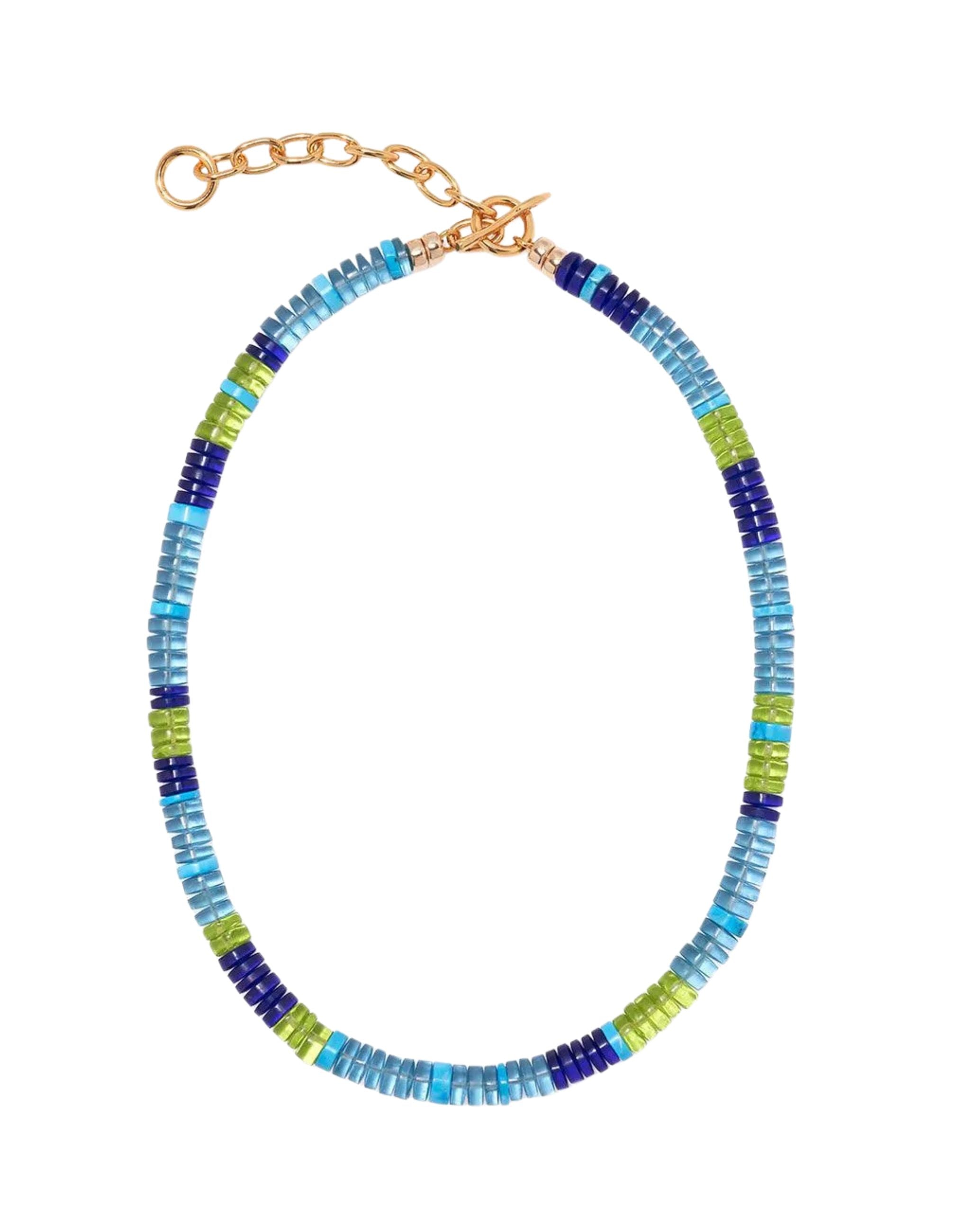 Agosto Necklace in High Tide
