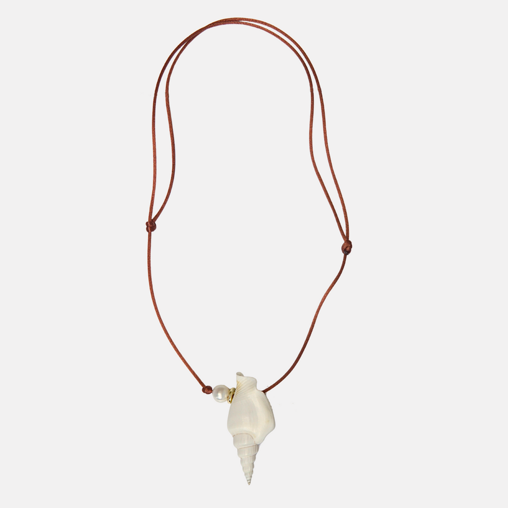 Eternity Shell Pendant by Anita Berisha - At Present Jewelry