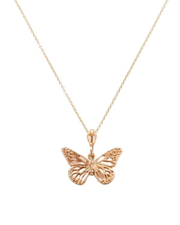 Baby Monarch Necklace by James Banks Design - At Present Jewelry