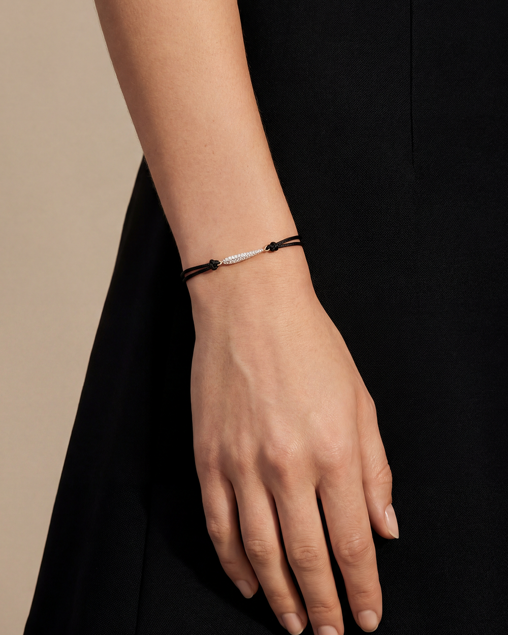 Nina Diamond Cord Bracelet