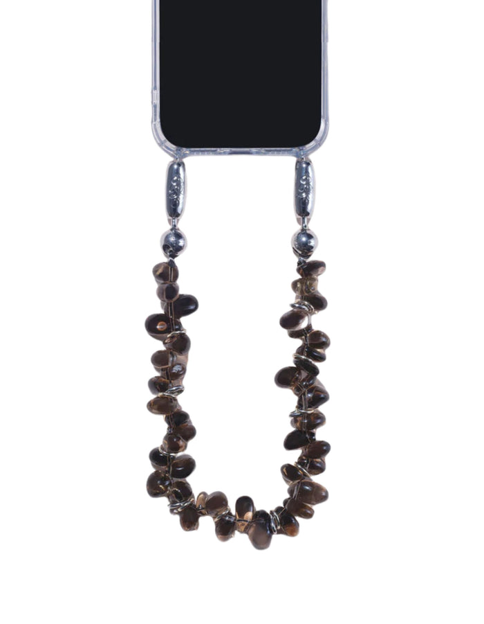 Smoky Quartz Wristlet by OSSA New York - At Present Jewelry