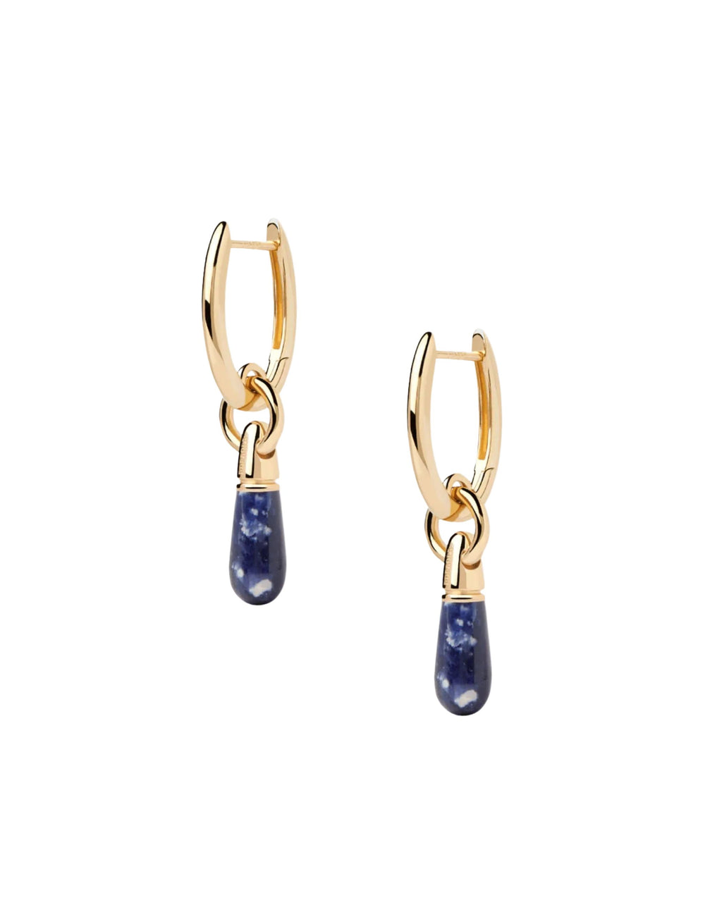 Sodalite Jupiter Hoops