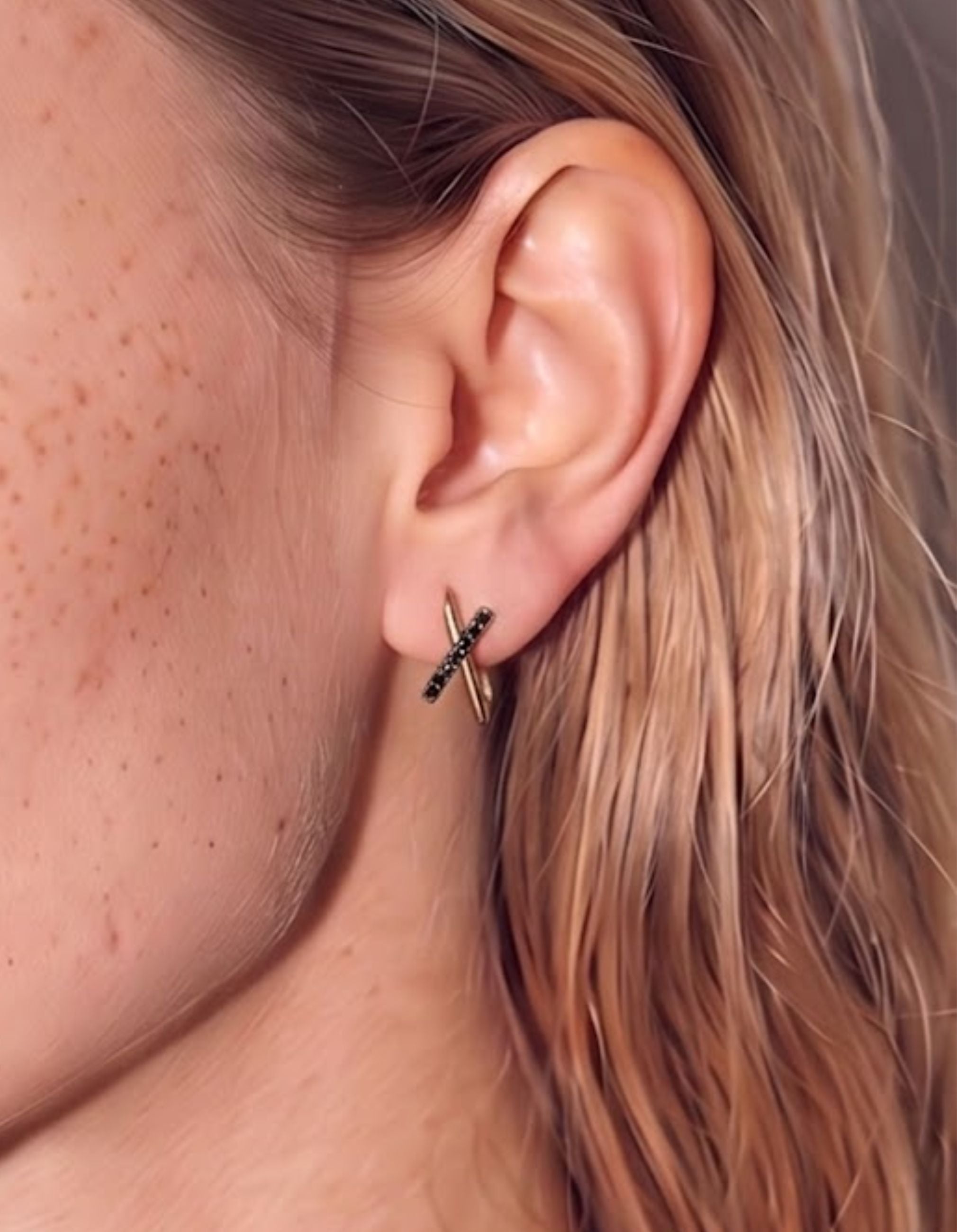Horizon Mini Thread Earrings