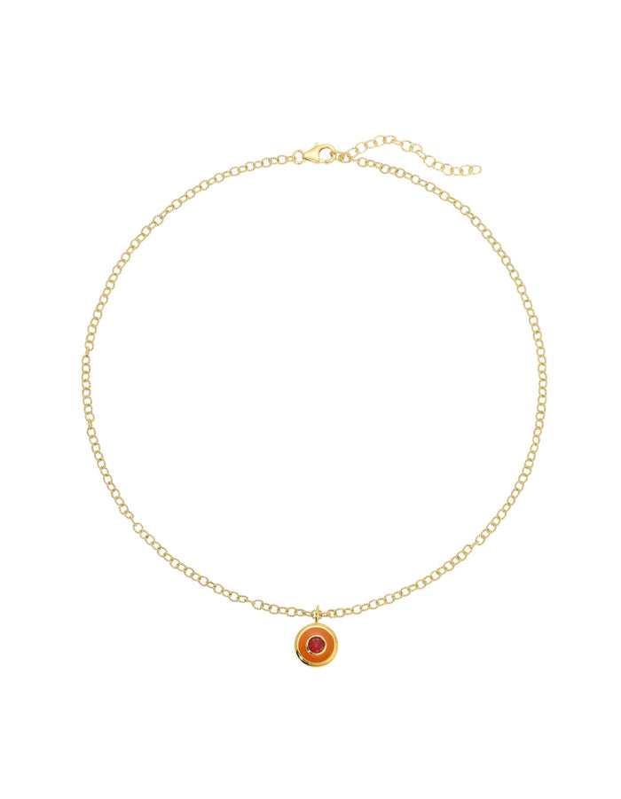 Reversible Coin Necklace