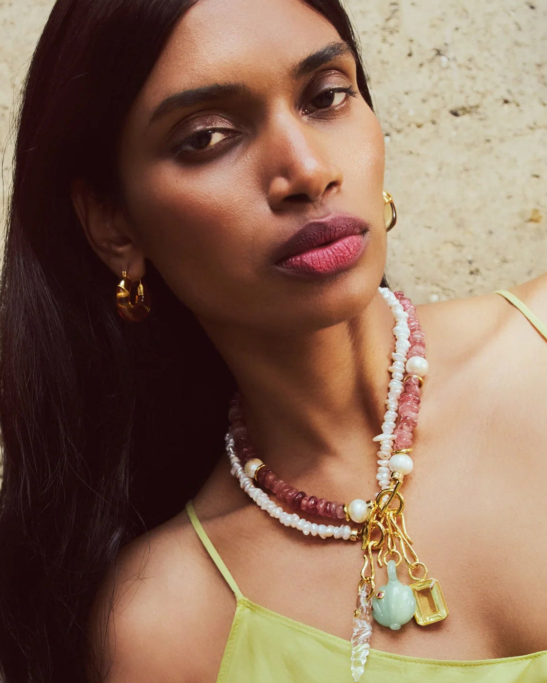 Tower Shell Charm by Lizzie Fortunato - At Present Jewelry