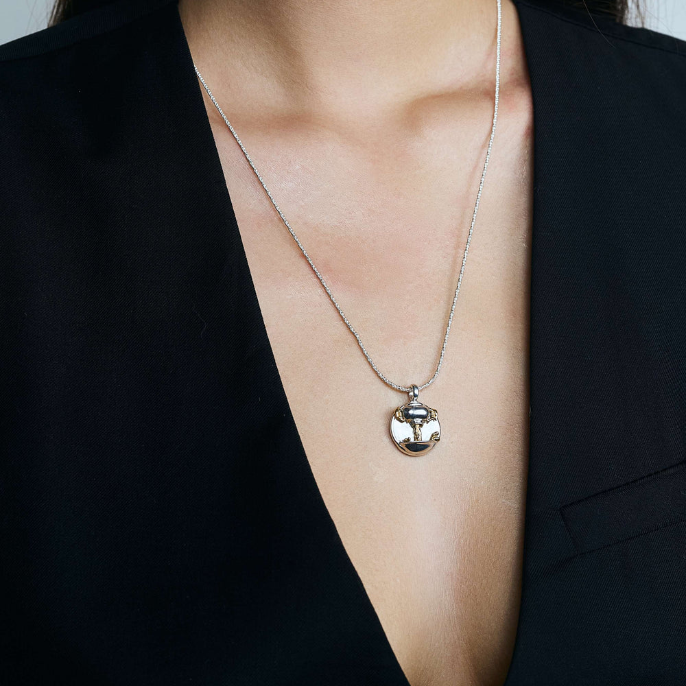 Aquarius Pendant Necklace by Carina Hardy - At Present Jewelry