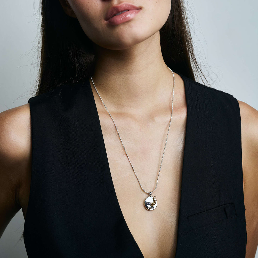 Taurus Pendant Necklace by Carina Hardy - At Present Jewelry