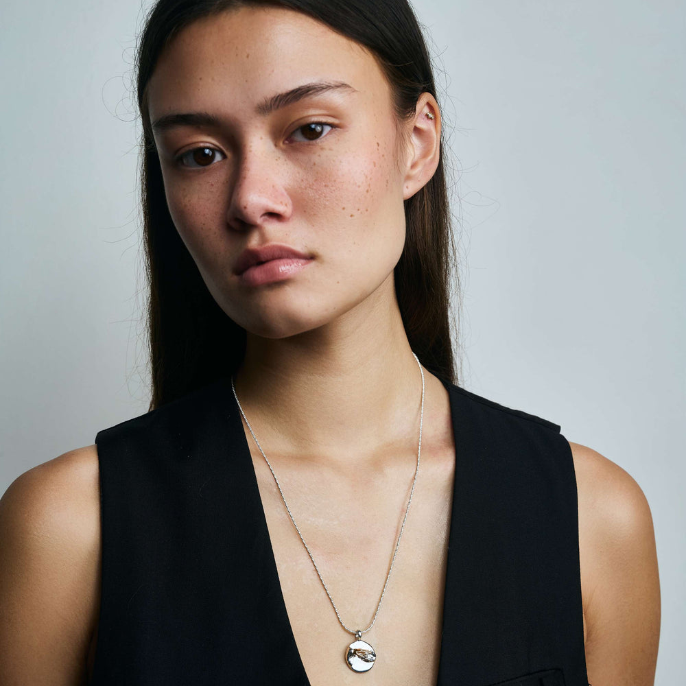 Gemini Pendant Necklace by Carina Hardy - At Present Jewelry