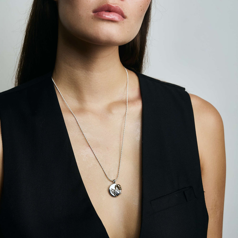 Cancer Pendant Necklace by Carina Hardy - At Present Jewelry