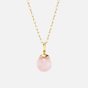 Pink Opal Charm