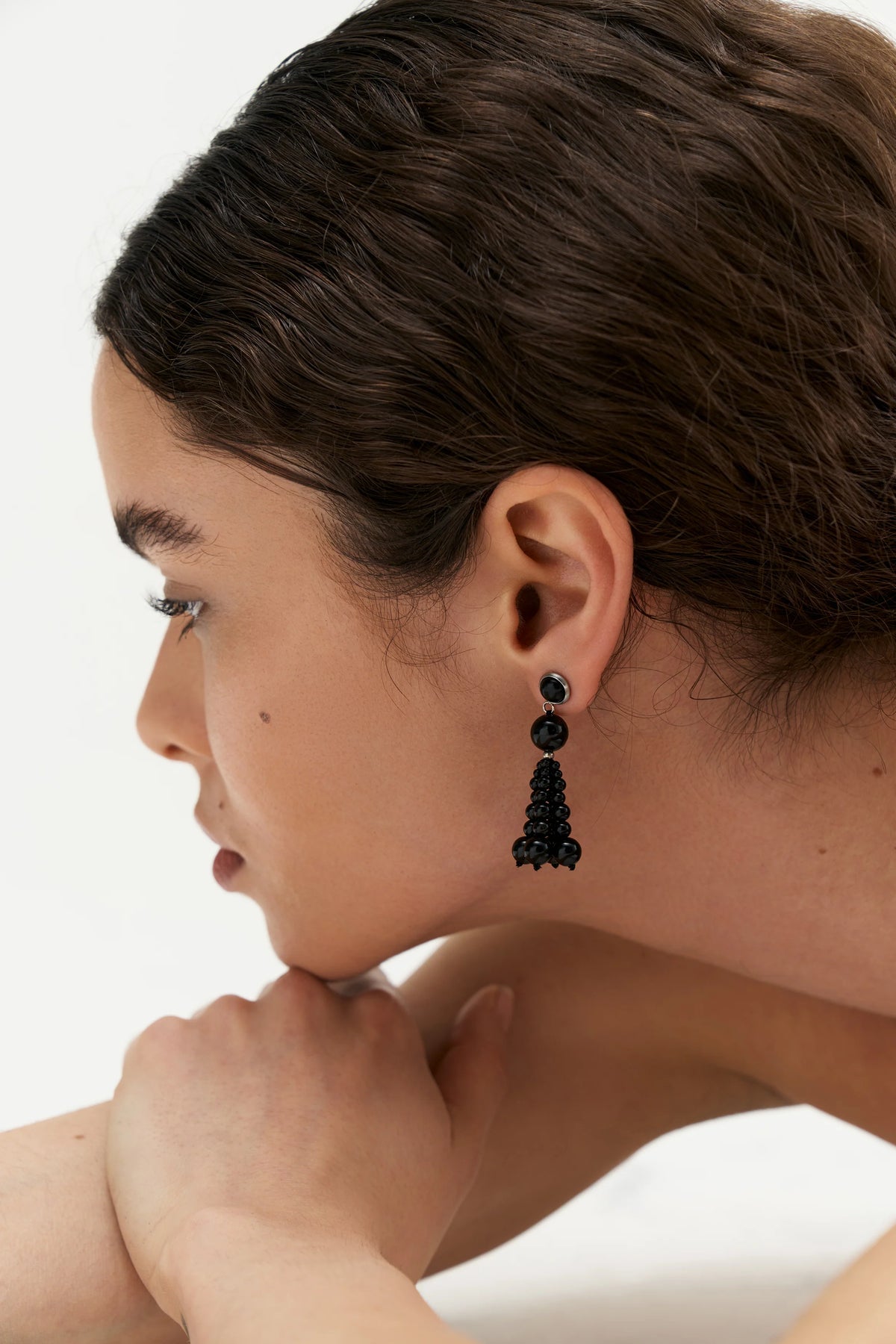 Pompon Earrings