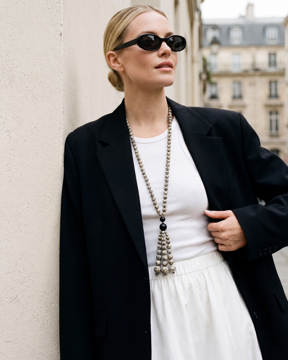 Pompon Necklace