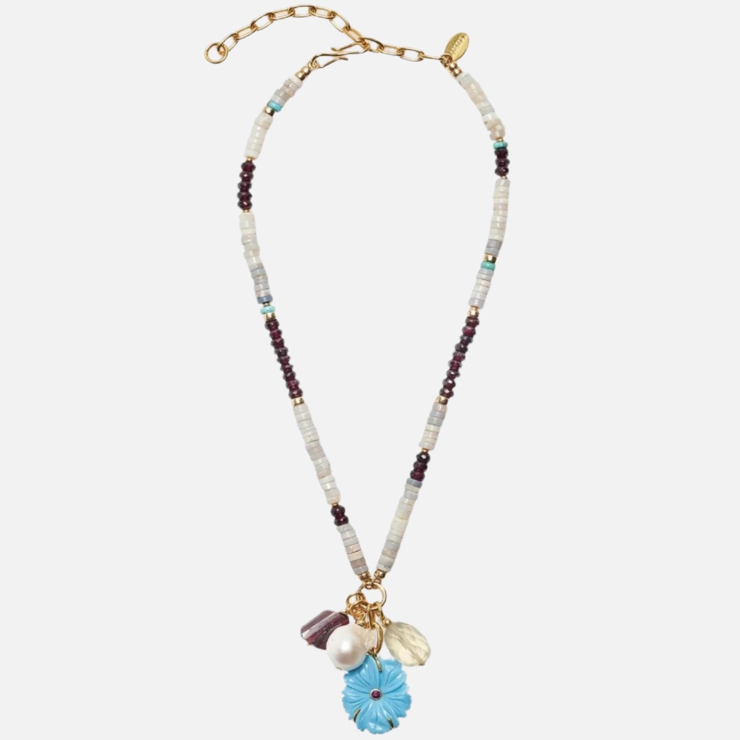 Skylark Necklace in Morning Glory - At Present Jewelry