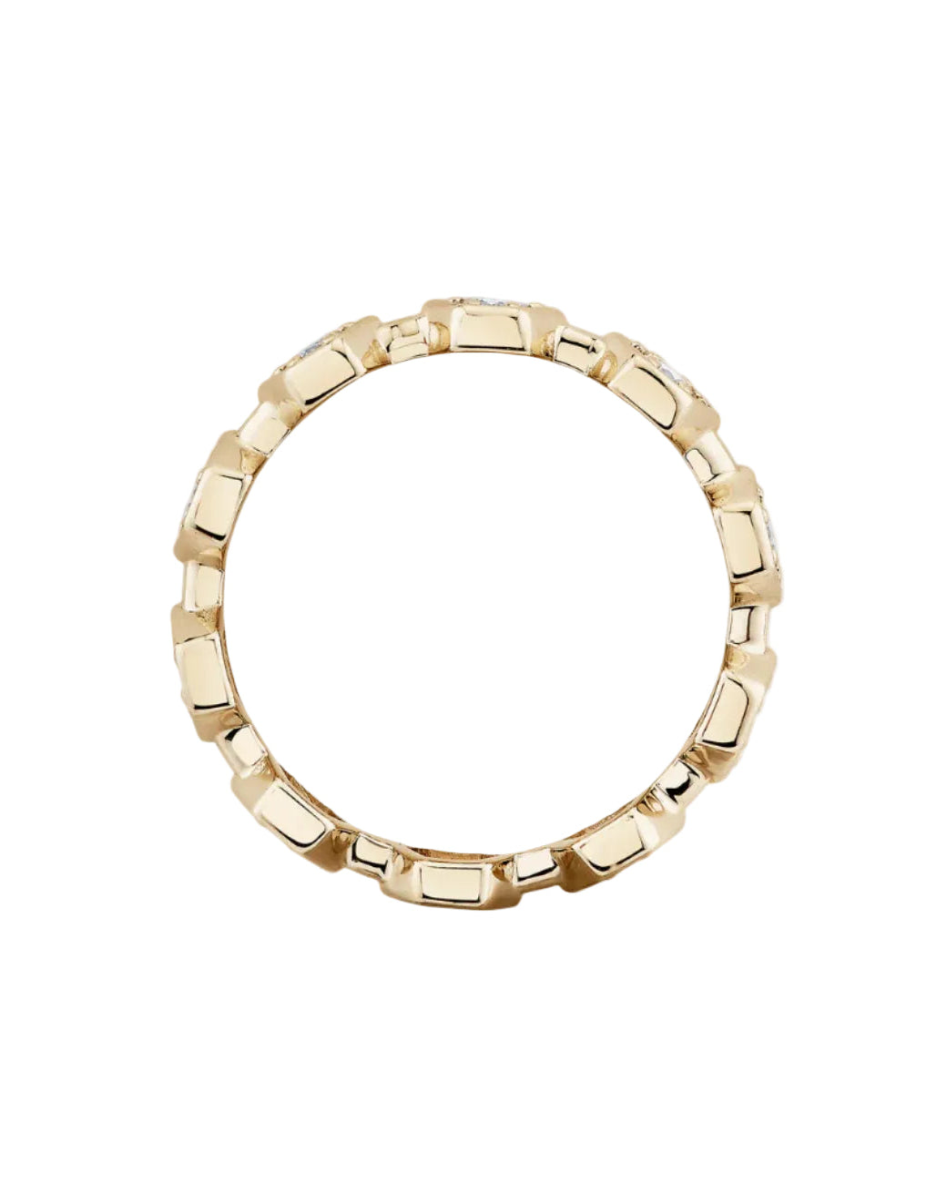 Diamond Hex Eternity Ring by Ariel Gordon Jewelry - At Present Jewelry