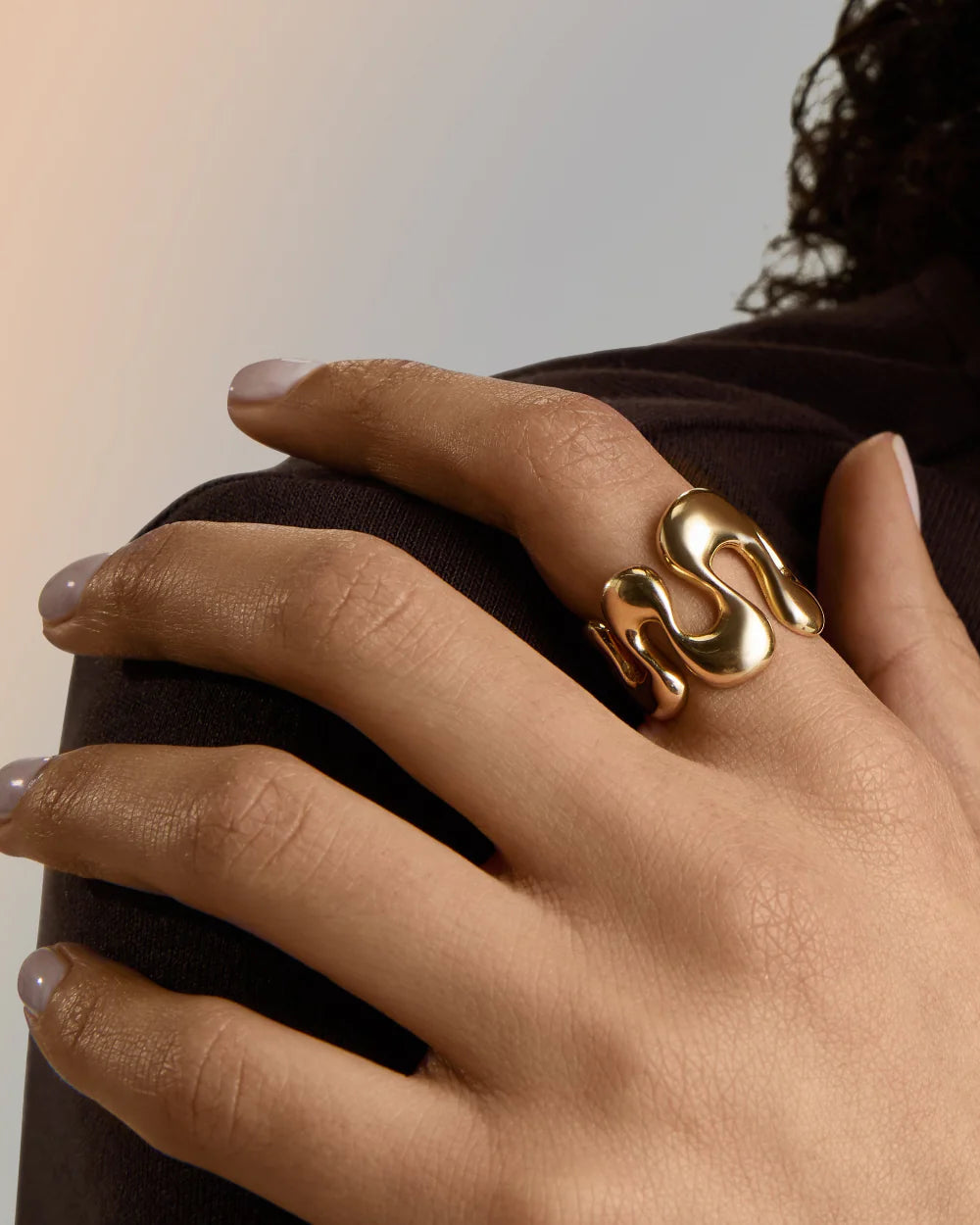 Sené Ring by White/Space - At Present Jewelry