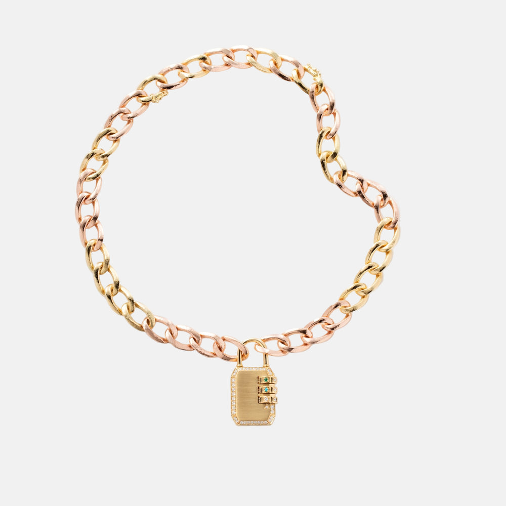 Large Code Padlock by James Banks Design - At Present Jewelry