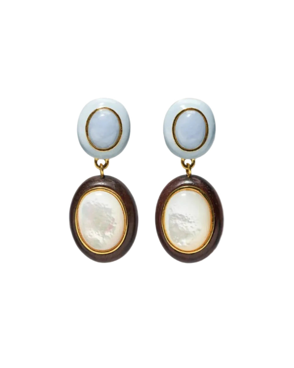 Papaya Earrings in Pearl - At Present Jewelry