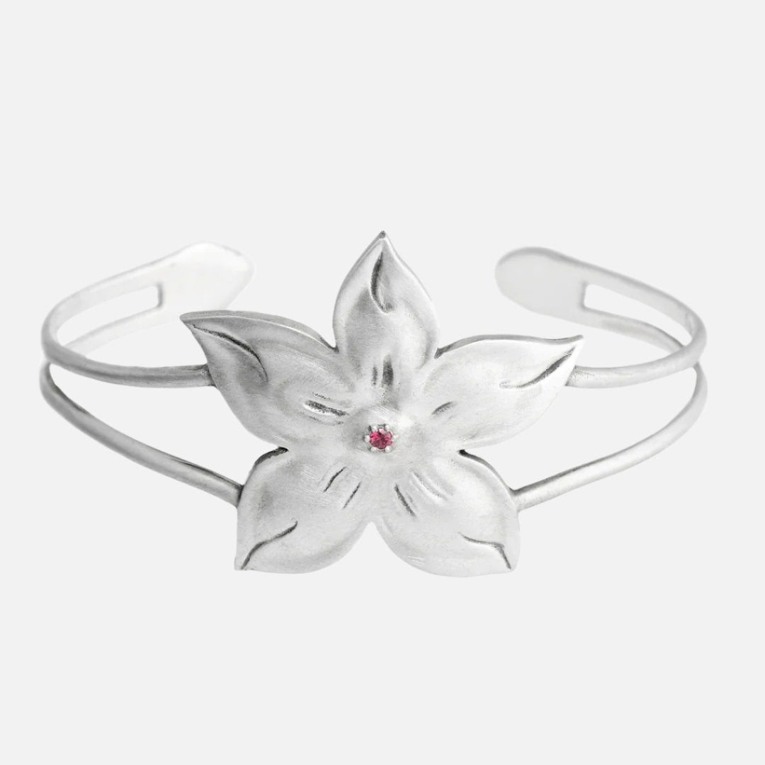 Sterling silver Fleur Bracelet - At Present Jewelry