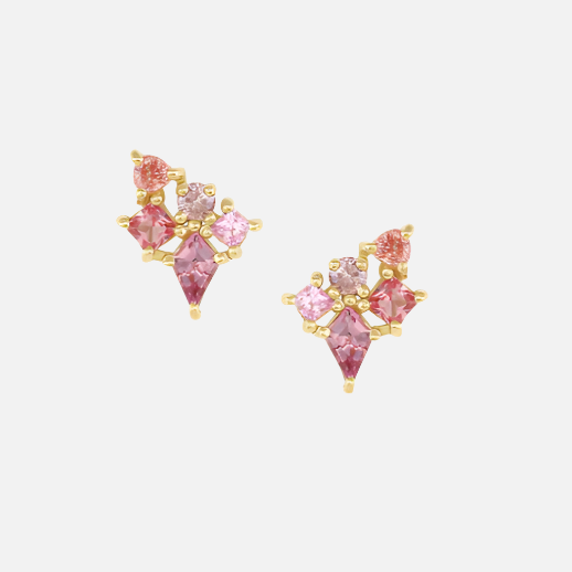 Sunset Cluster Earrings