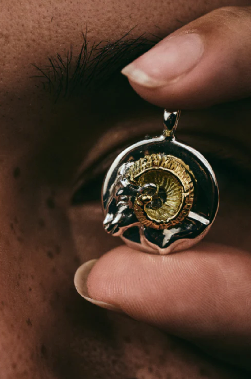 Aries Pendant Necklace by Carina Hardy - At Present Jewelry