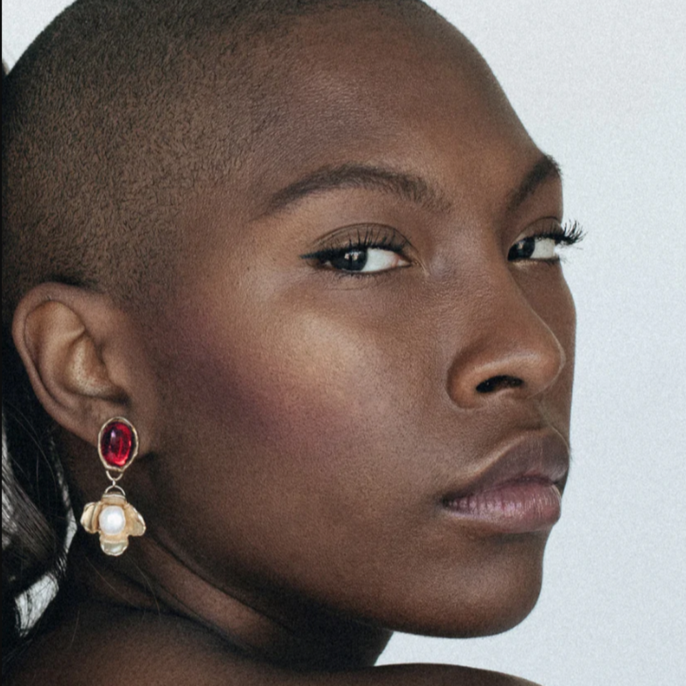 Ruby Earrings by Anita Berisha - At Present Jewelry