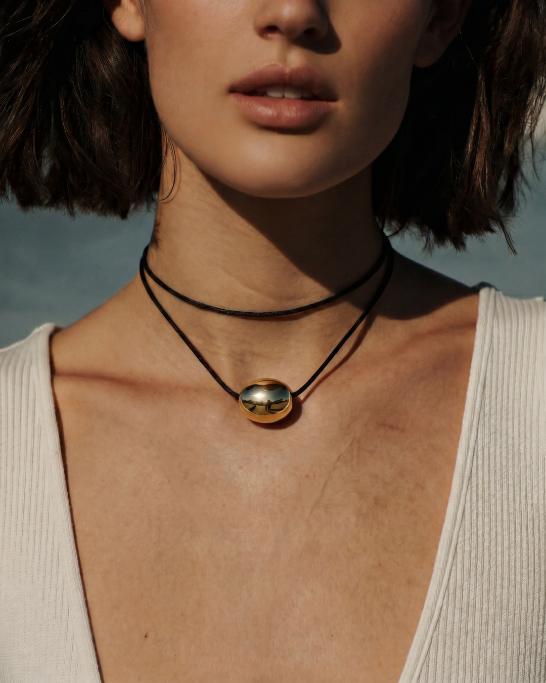 Small Ellipse Necklace