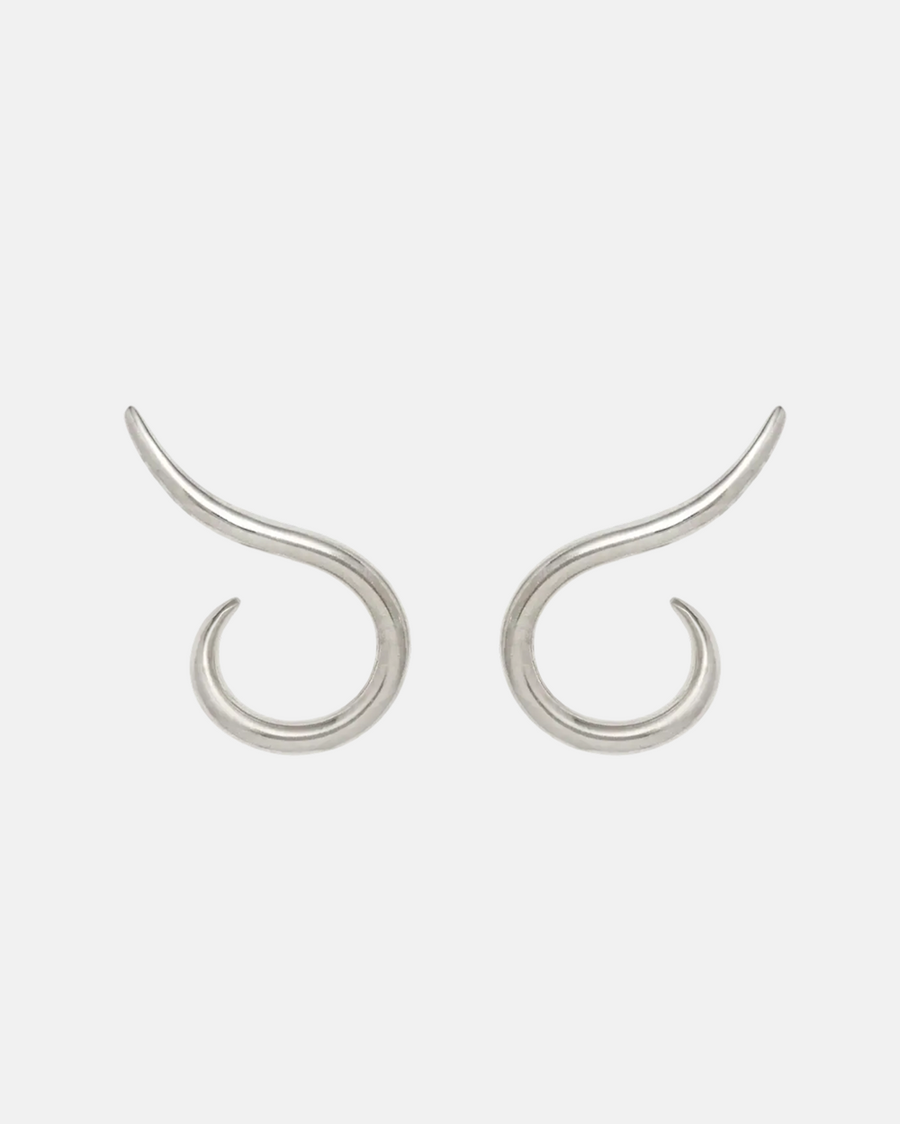 Spindle Earrings in Silver by Lady Grey - At Present Jewelry