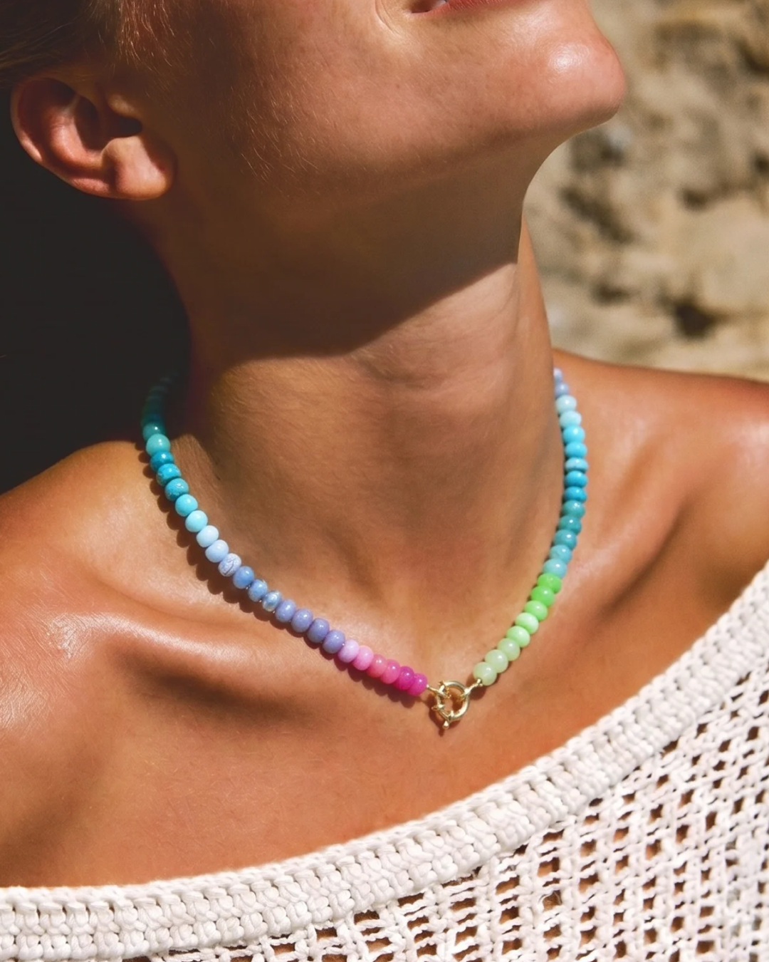 Spring Fling Gemstone Necklace