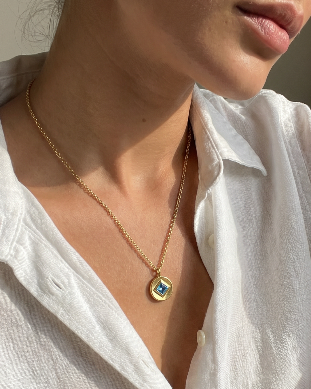 Stardust Round Necklace