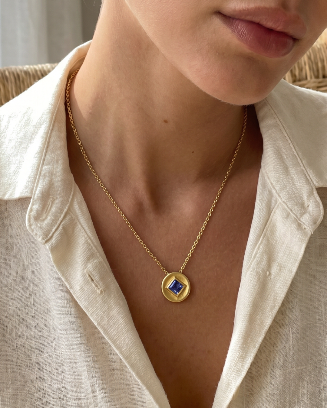 Stardust Round Necklace