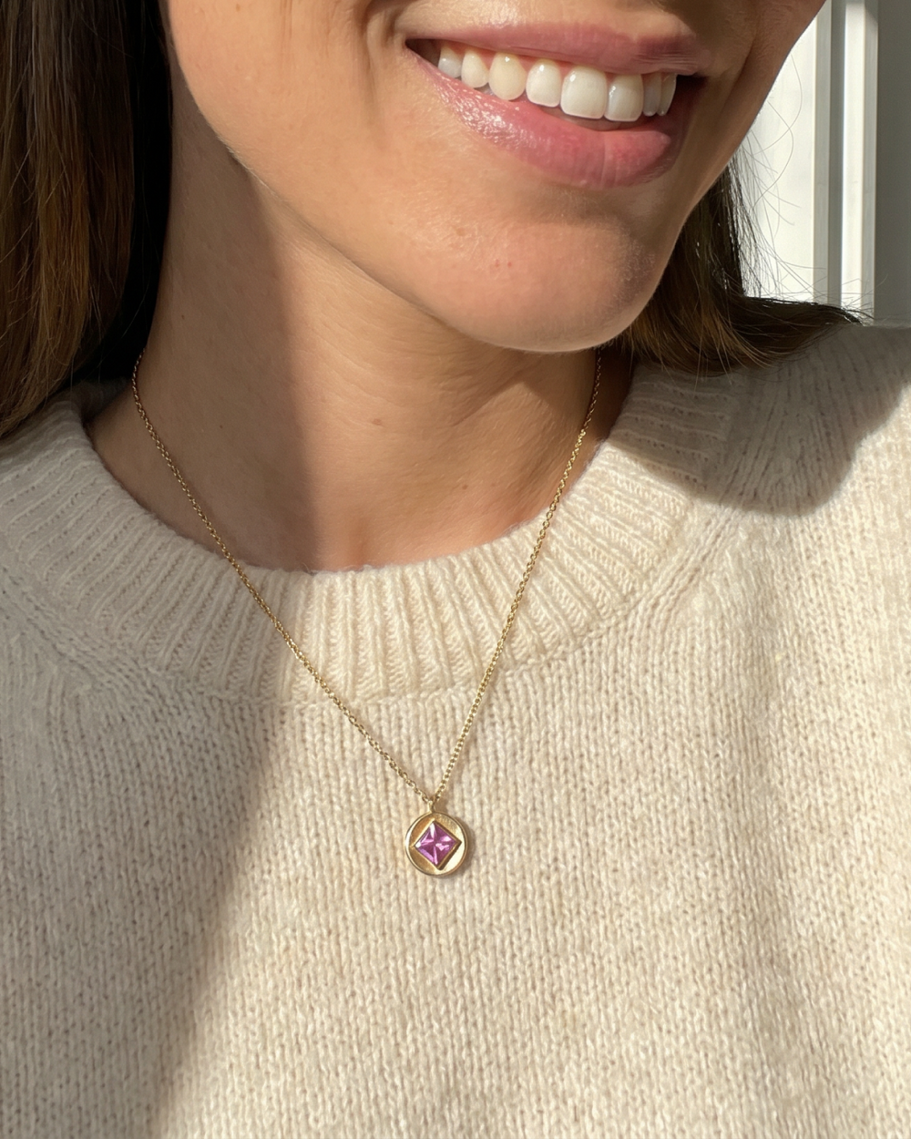 Stardust Round Necklace