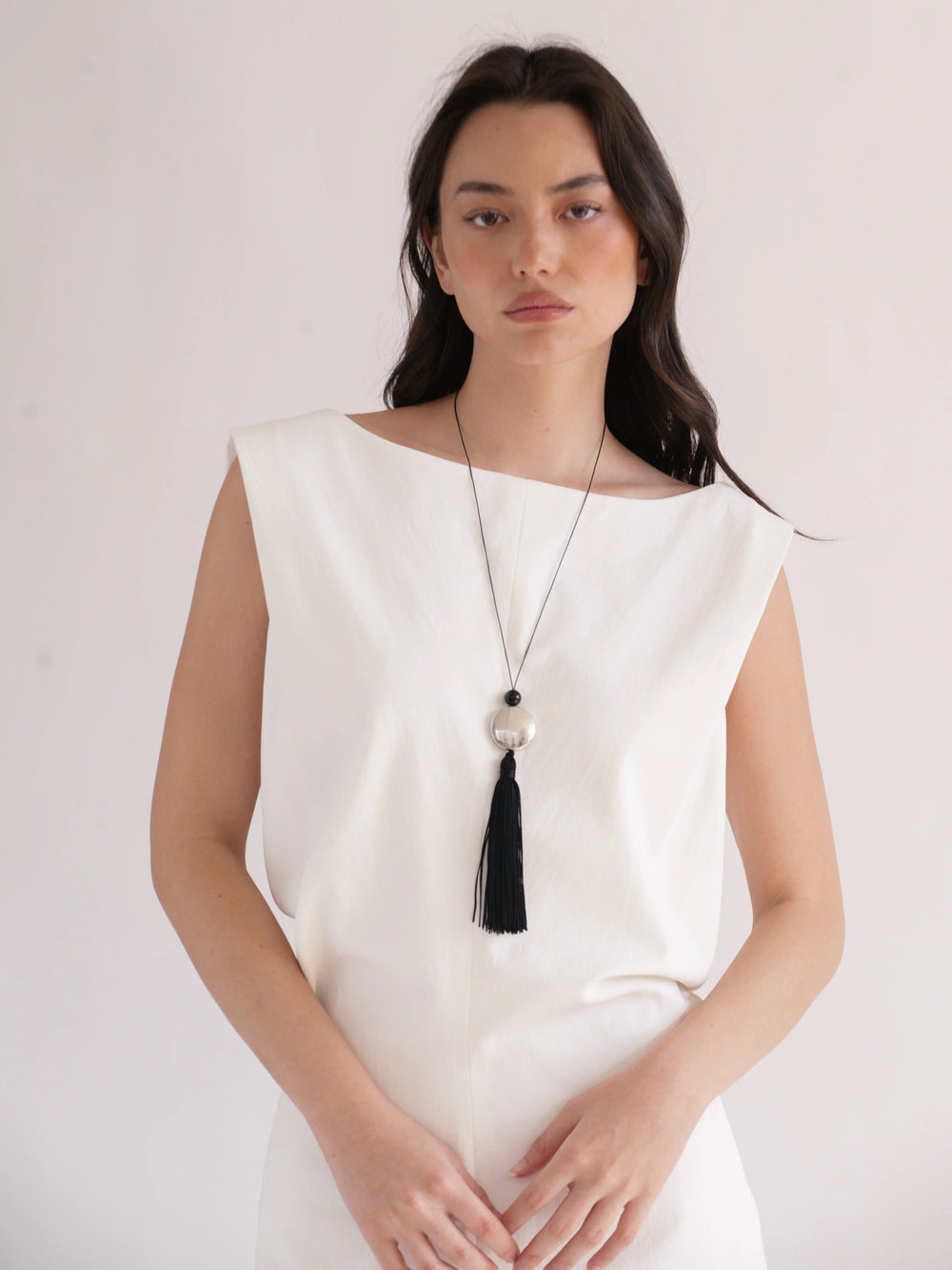 Tassel Cord Necklace 02