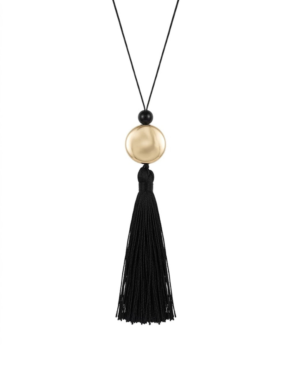 Tassel Cord Necklace 02