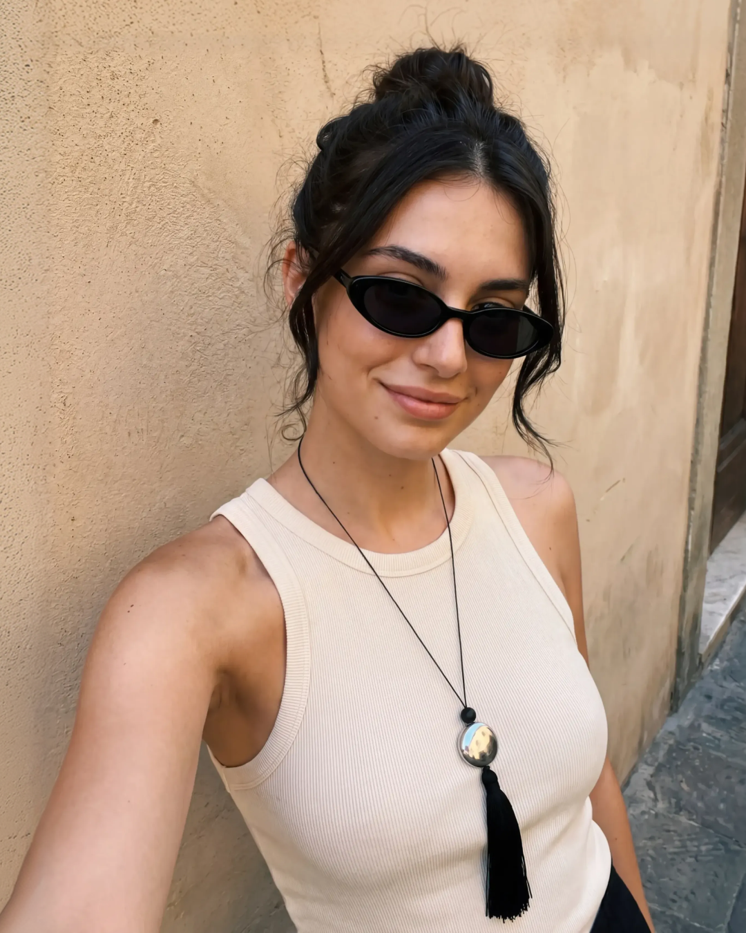 Tassel Cord Necklace 02