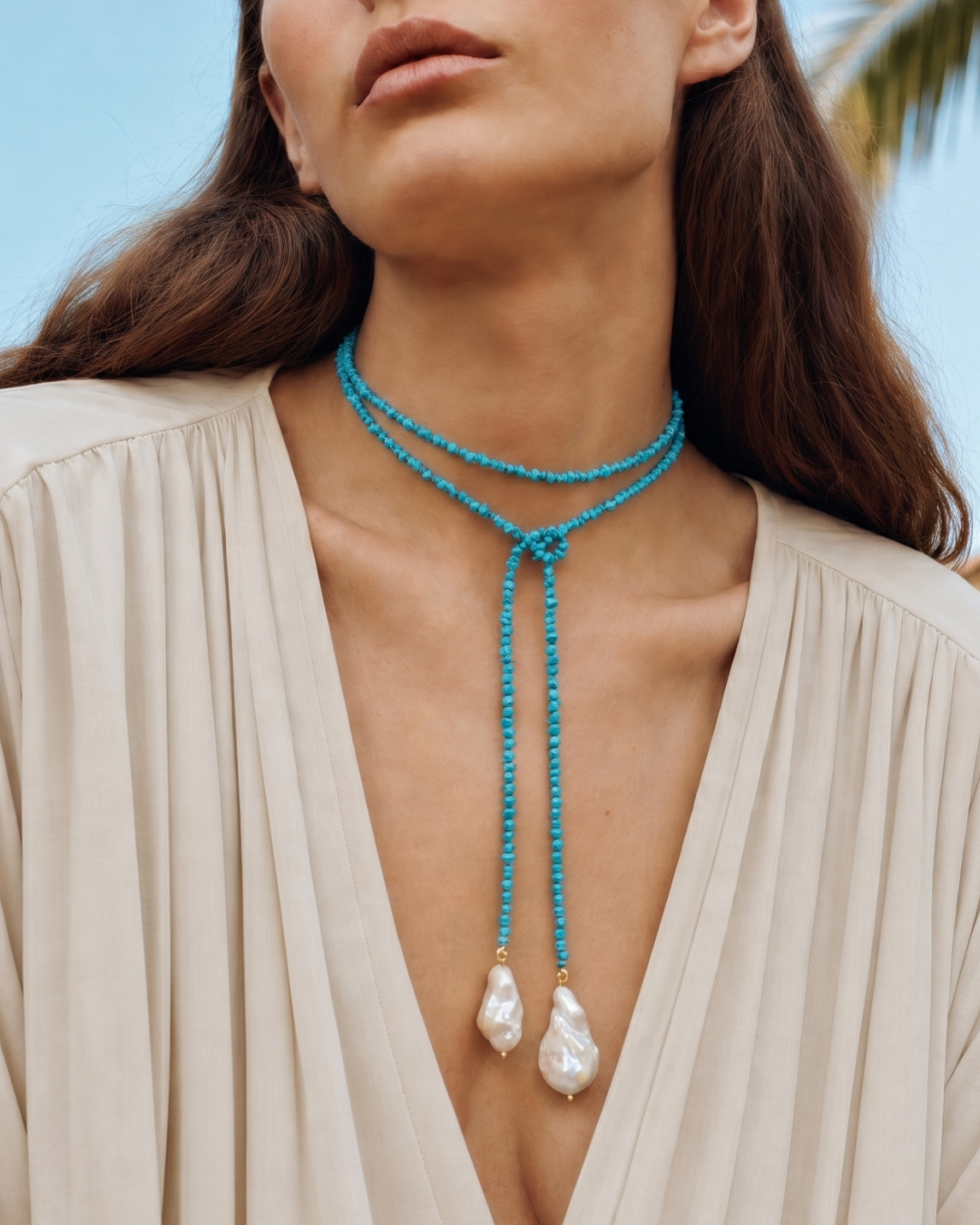 Classic Gemstone Lariat