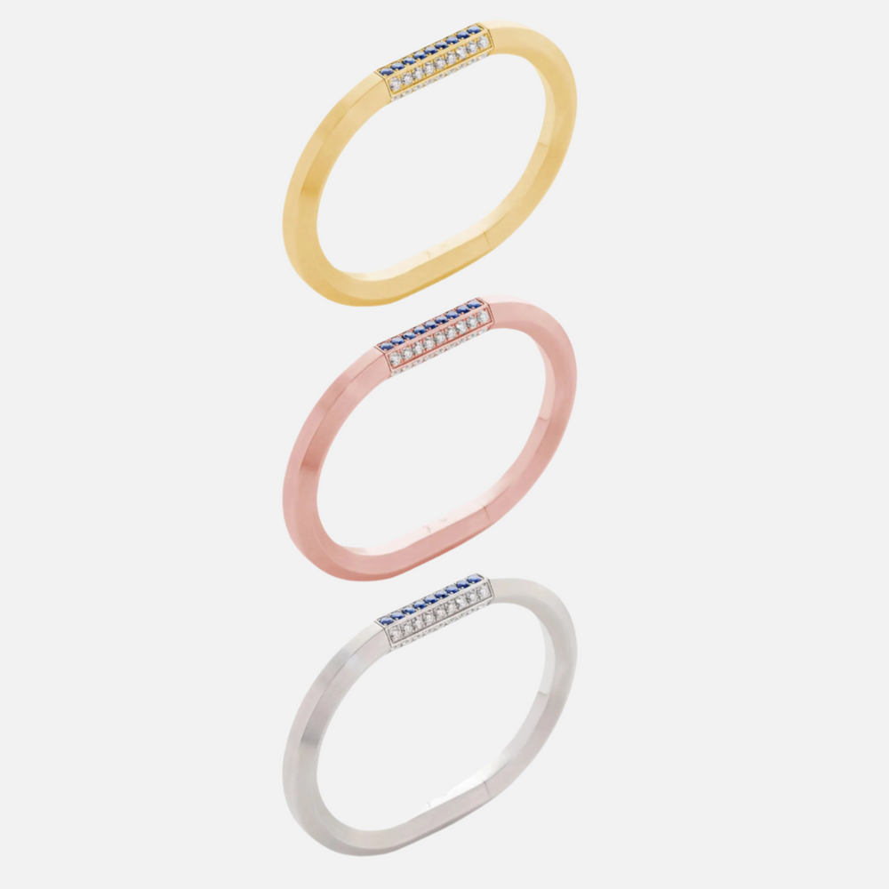 Vault Pavè Lock Bracelet by James Banks Design - At Present Jewelry