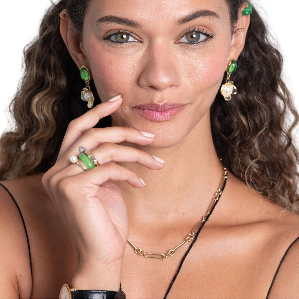 Peridot Earrings by Anita Berisha - At Present Jewelry