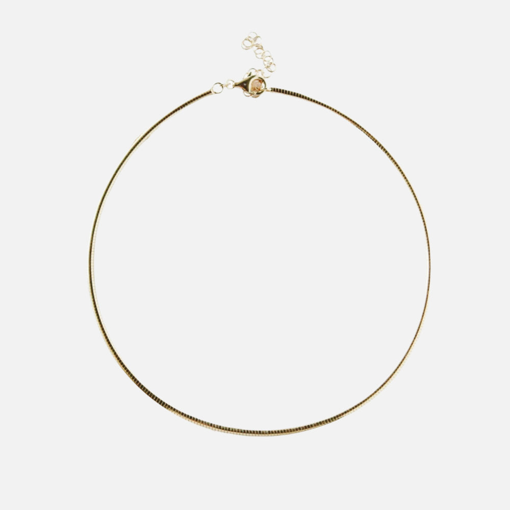 Omega Collar Chain by Rebecca Pinto - At Present Jewelry