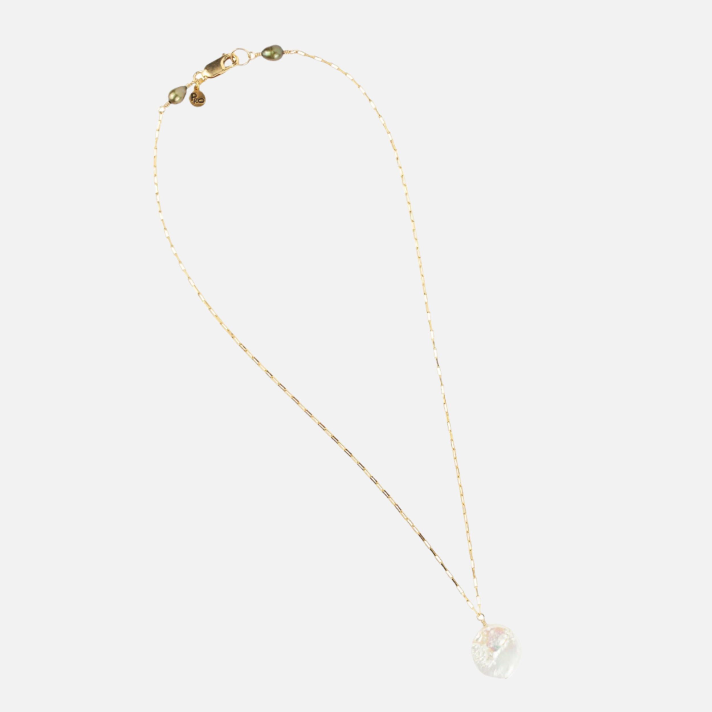 Supermoon Necklace, Gold - At Present Jewelry