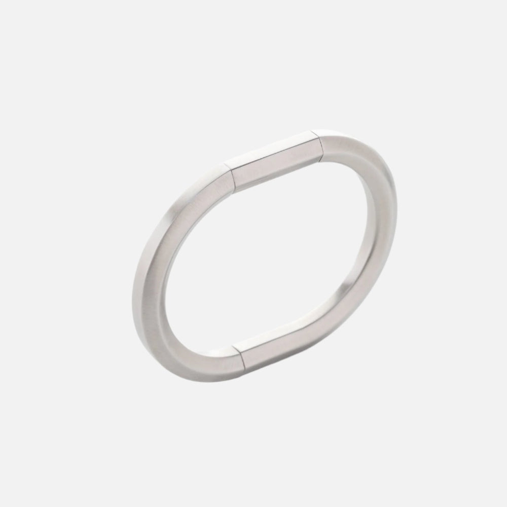 Vault Solid Bracelet by James Banks Design - At Present Jewelry