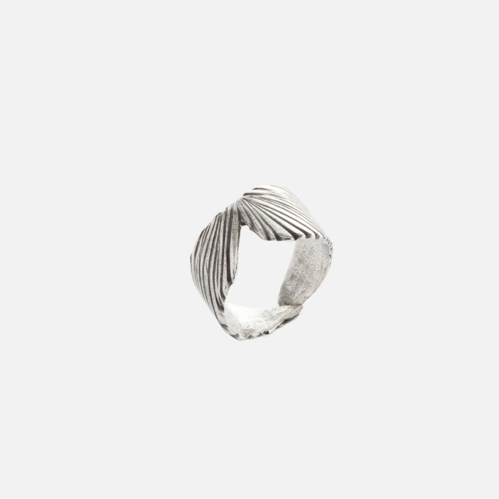 Wing Wrap Ring, Silver by James Banks Design - At Present Jewelry