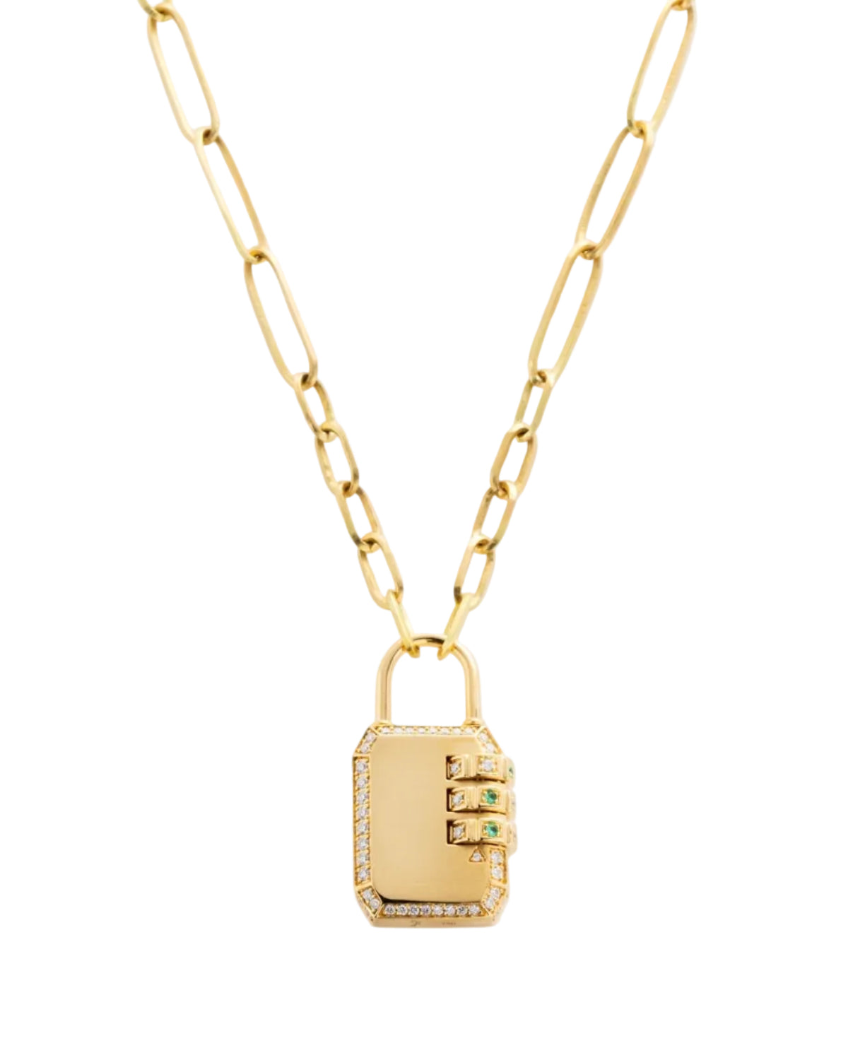 Large Code Padlock by James Banks Design - At Present Jewelry