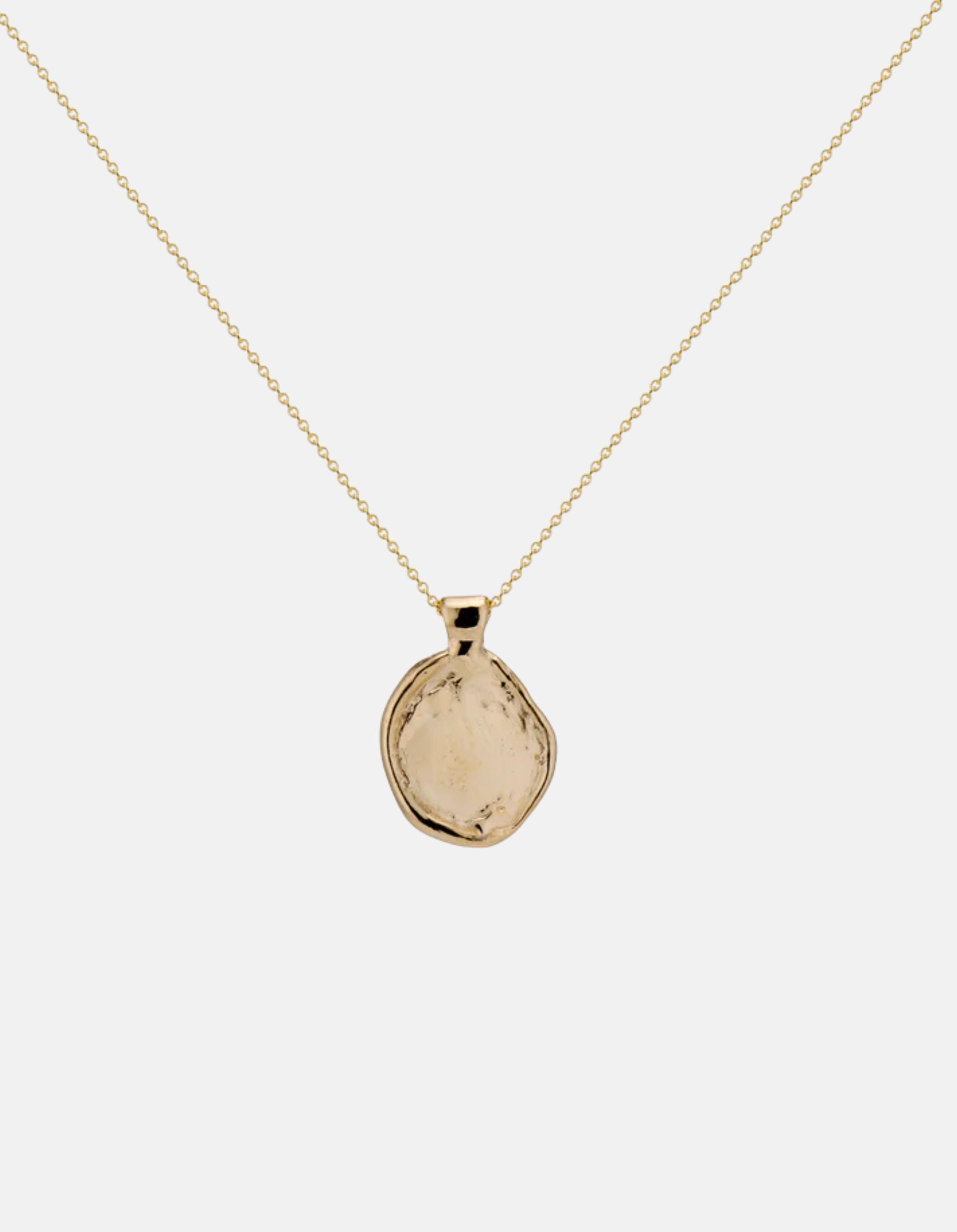Fern Gold Necklace by Mandy Reid - At Present Jewelry