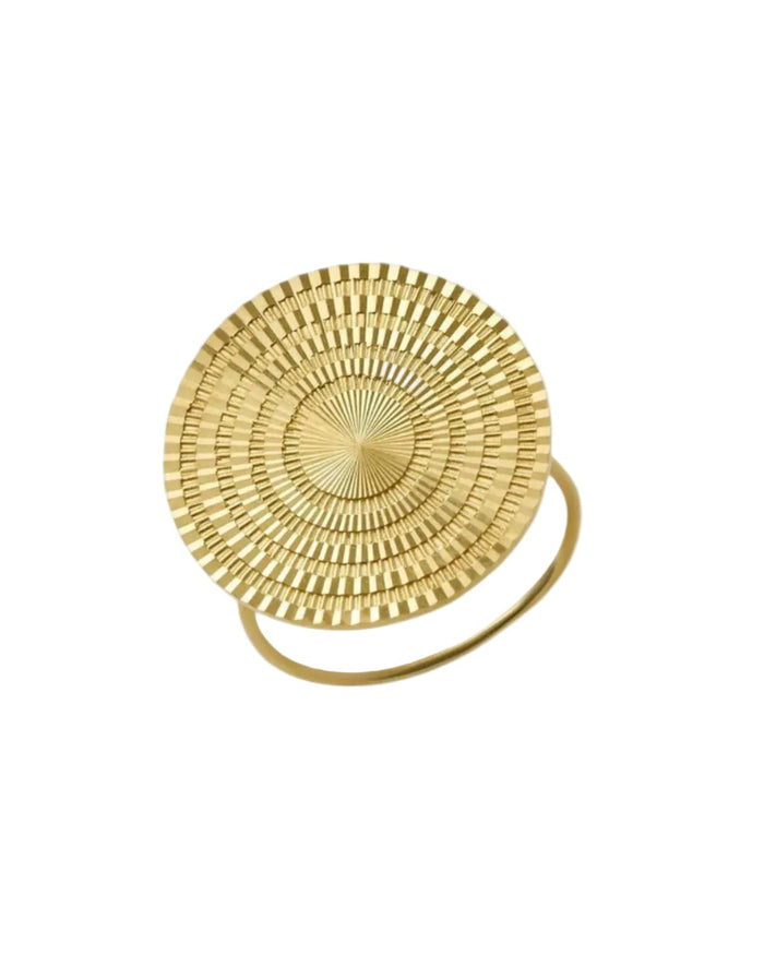 Stella Circle Ring by Alice Pierre - At Present Jewelry