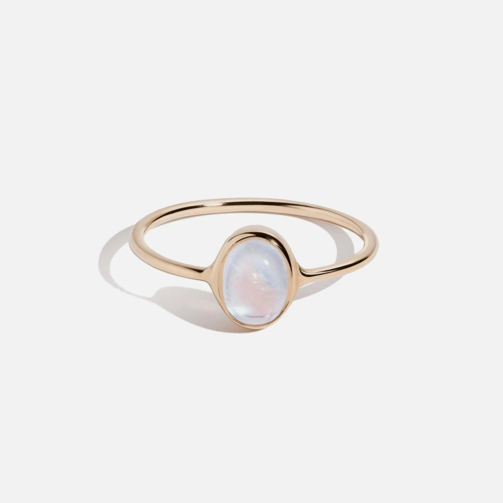 Oval Moonstone Ring - At Present