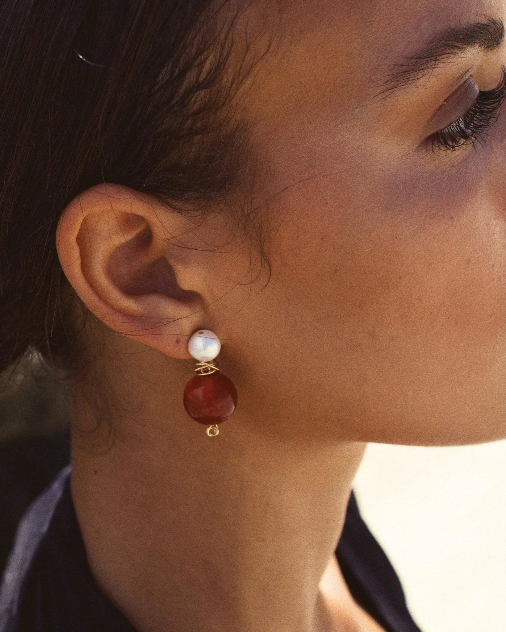 At Dusk Earrings by Anita Berisha - At Present Jewelry