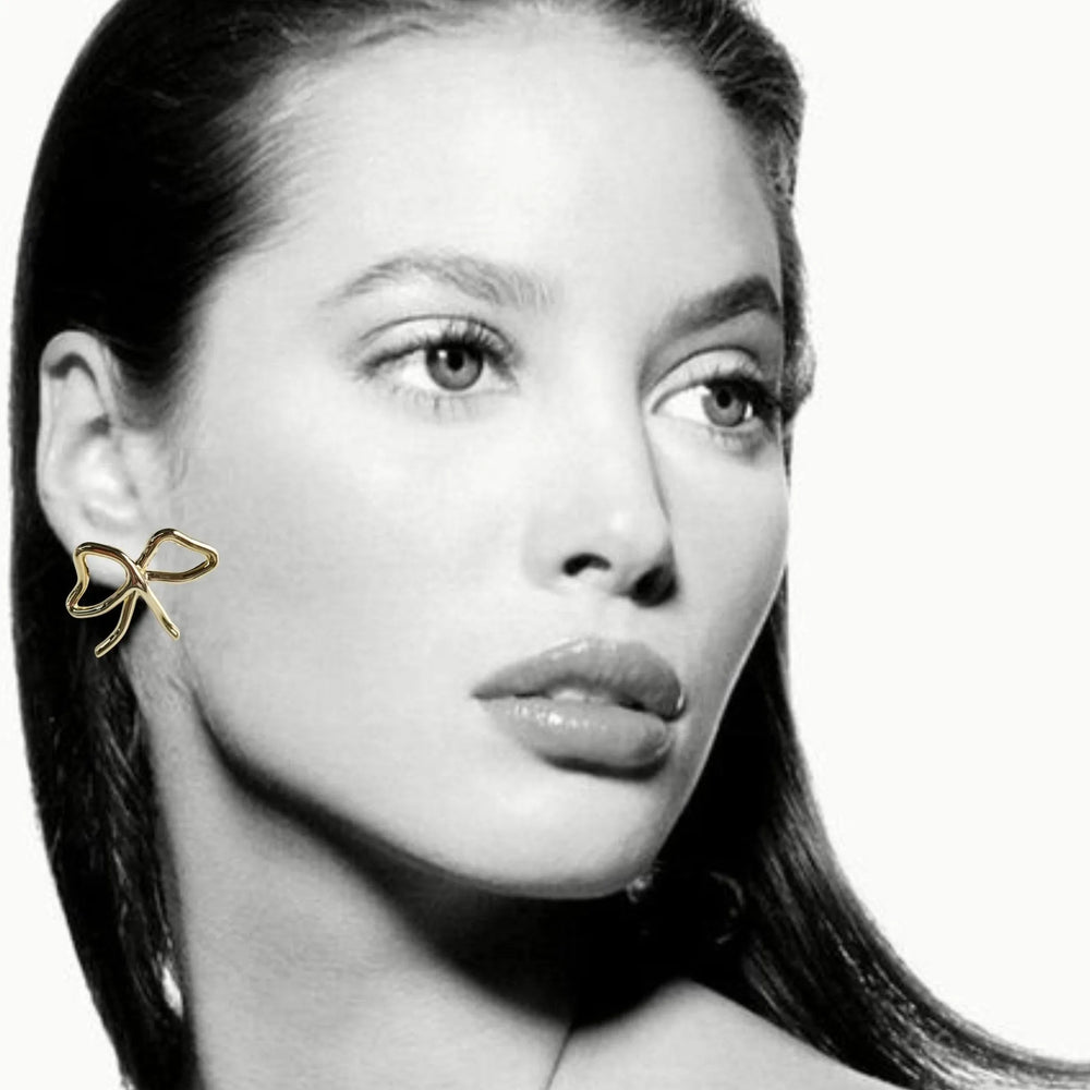 Mini Bows Earrings by Anita Berisha - At Present Jewelry