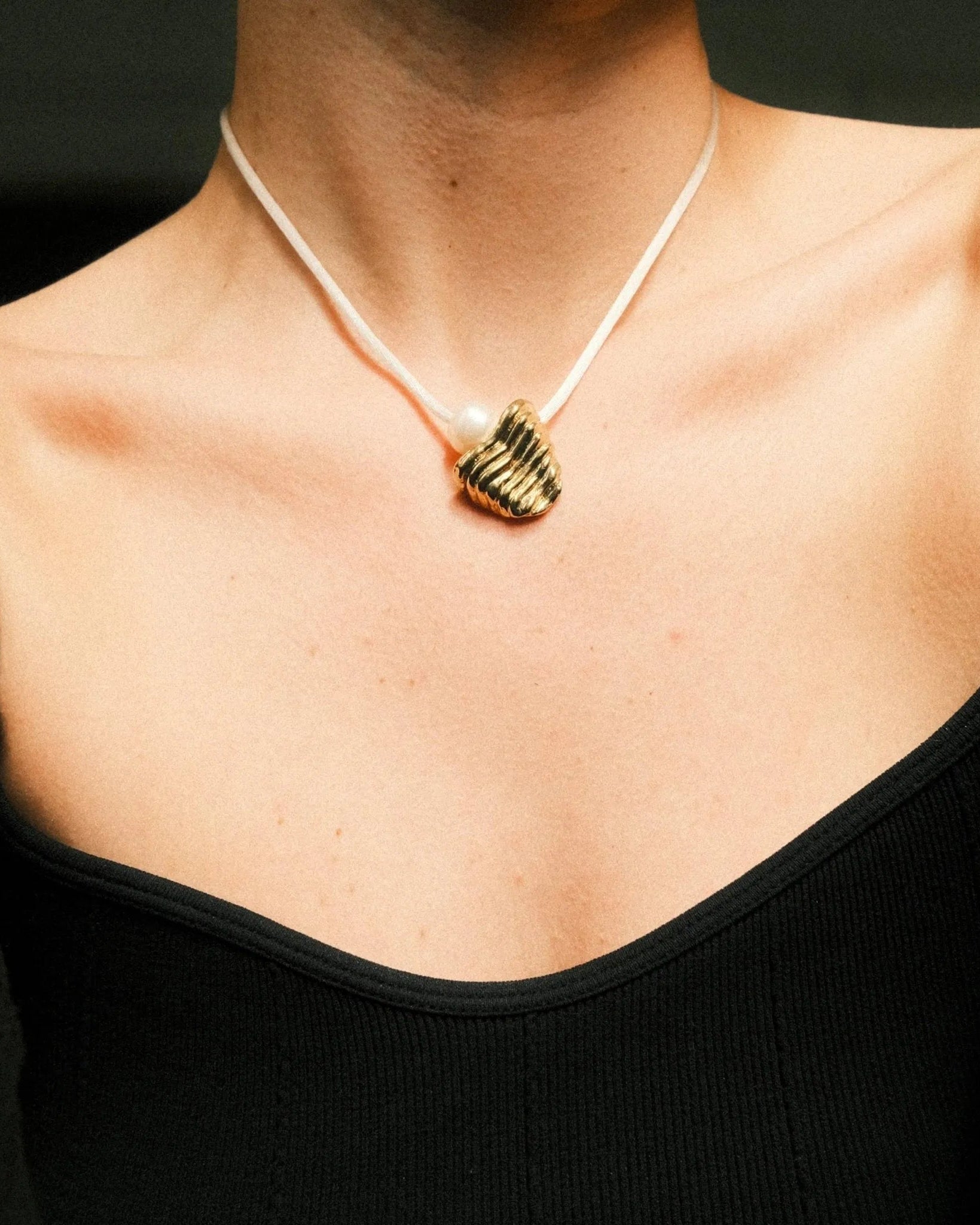 Pearl Formation Pendant by Anita Berisha - At Present Jewelry