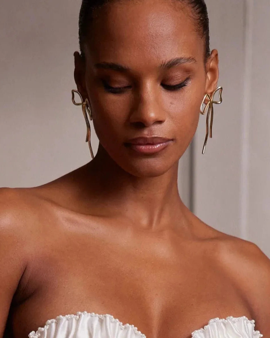 The Bows Earrings by Anita Berisha - At Present Jewelry