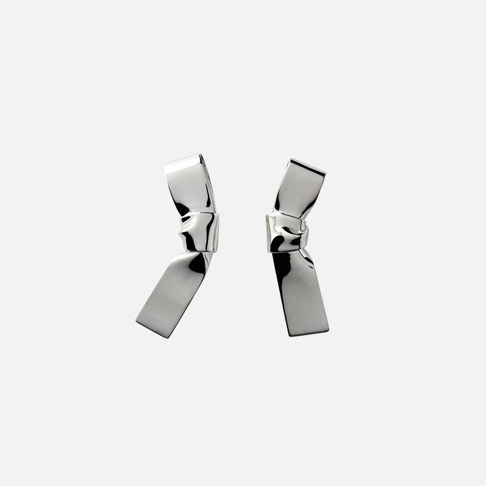 Grand Cravat Earrings, Large by Annika Inez - At Present Jewelry